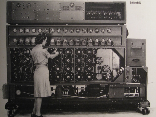 Alan Turing's Bombe machine