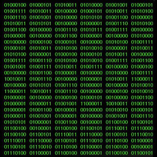 Binary computer code