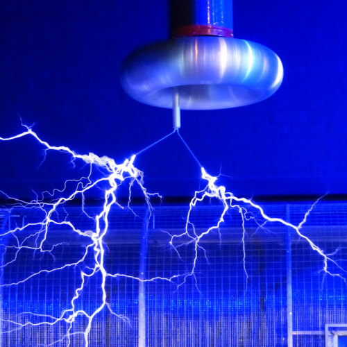 An electric discharge