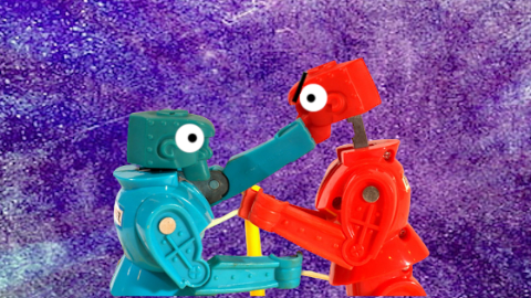 What did the physicist say in her first boxing match? Let me atom!