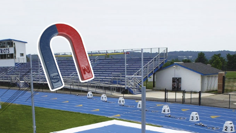What is a magnet's favorite sport? Pole vaulting!