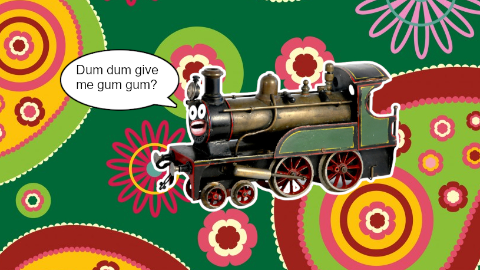 Why are trains different from teachers? Teachers make you spit out your gum, but trains say, Chew! Chew!
